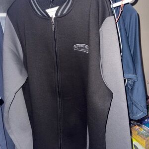 Black and Gray Men's Jacket